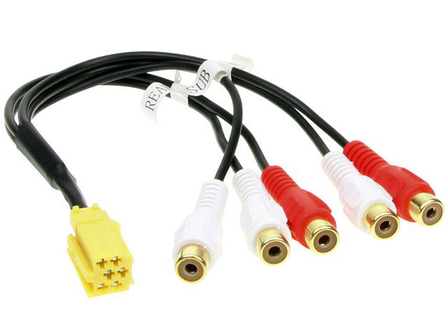 LAUNRC05, Connector auto. Mini ISO line ou