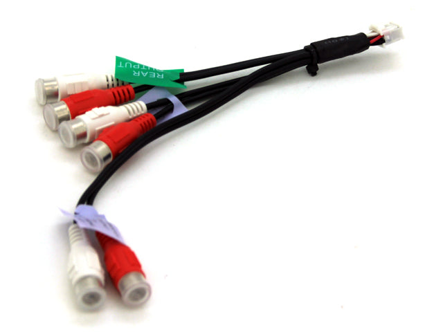 Pioneer DEH-P80MP 12-Pin Audio Connector (CDE7612) – RCA Audio Adapter