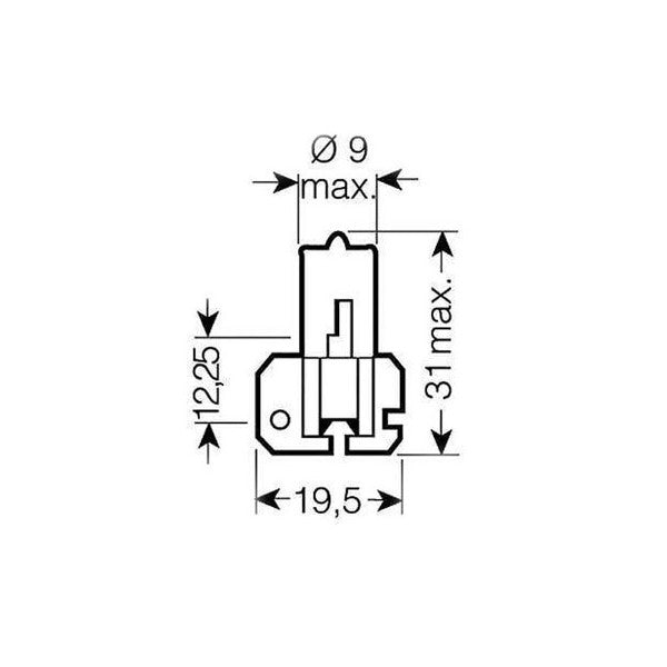 Osram bulb, H2, 55W, X511 64173