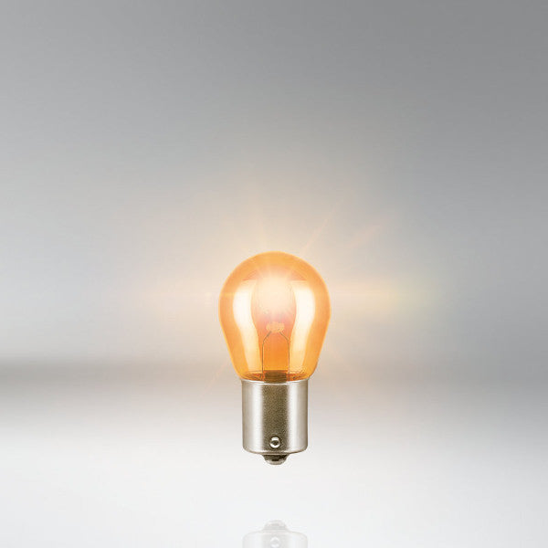 Osram bulb, PY21W, 21W, BAU15s, orange