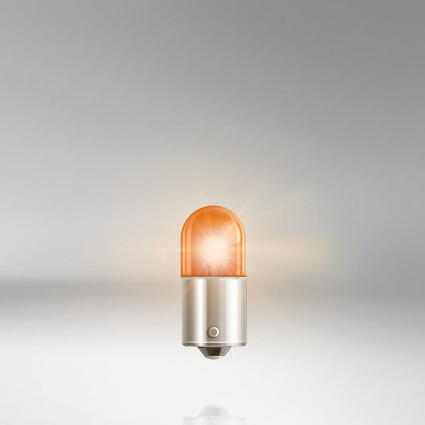 Osram bulb, RY10W, 10W, BA15s, orange