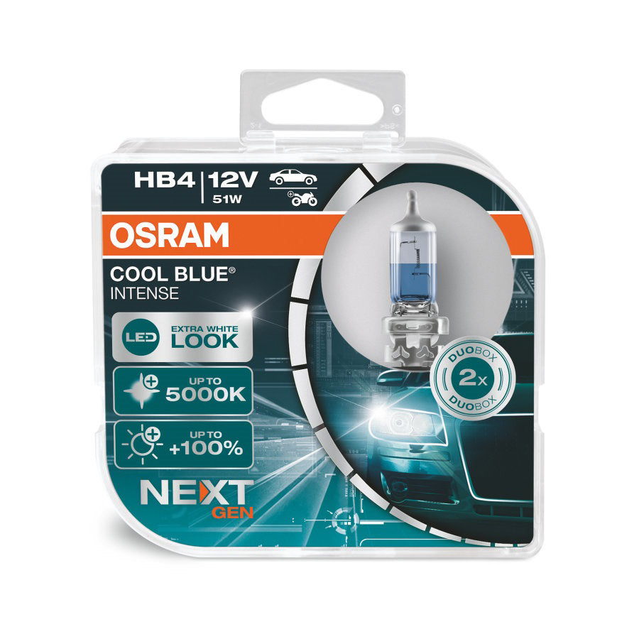 Osram bulbs, HB4, COOL BLUE Intense,