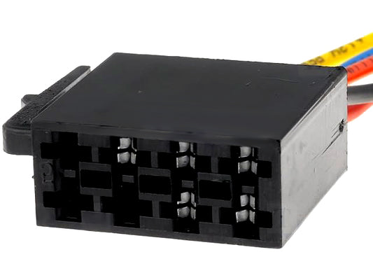 LAUNRC12, Connector Blaupunkt ISO-8 (plug