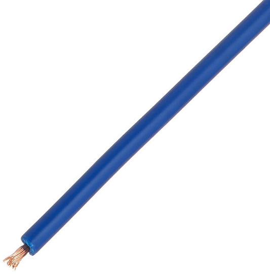 Blue, 0.5mm² starter cable for amp