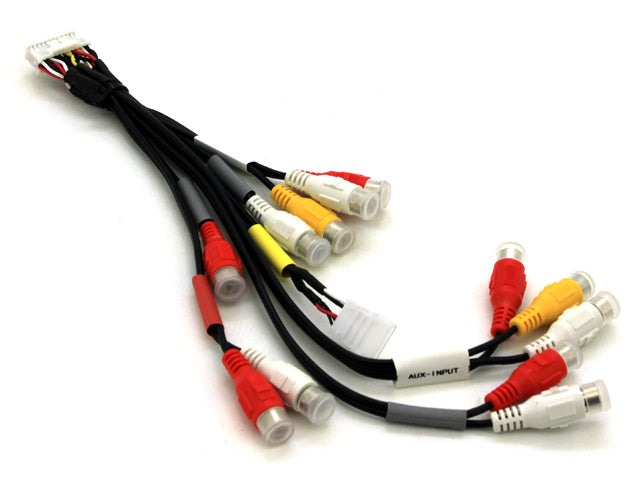 Alpine INE-S900R 24-Pin AV Connector – RCA Audio & Video Adapter