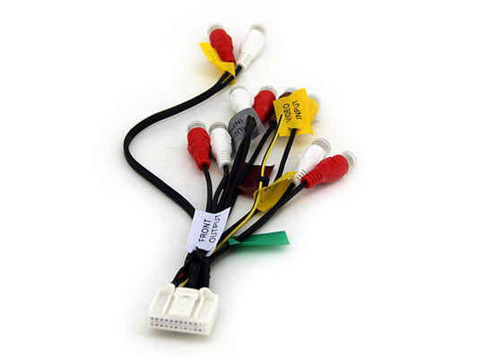 Pioneer AVIC-F930BT 24-Pin AV Connector – RCA Audio & Video Adapter
