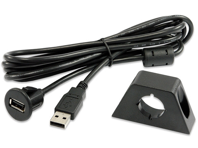 USB connection with holder, cable length 1m