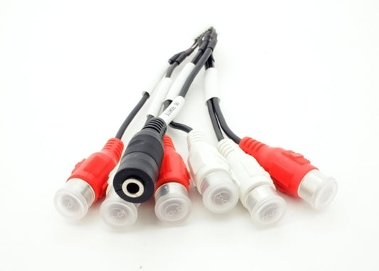 JVC KW-AVX800 14-Pin AV Connector - RCA Audio Adapter &amp; Remote Control Cable
