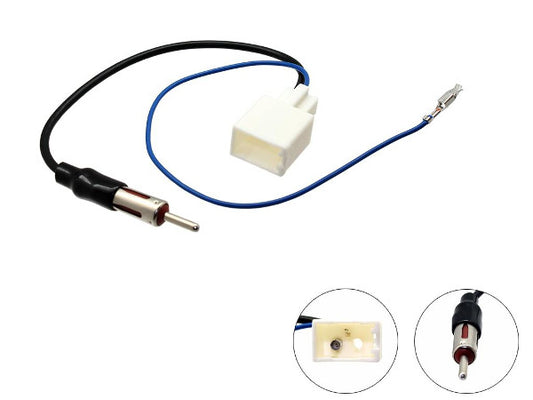 Antenna Adapter for Toyota, Subaru to ISO – 20cm Cable Length
