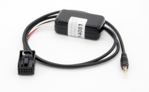 Aux input adapter BMW quadlock 12pin
