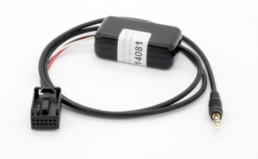 Aux input adapter BMW quadlock 12pin