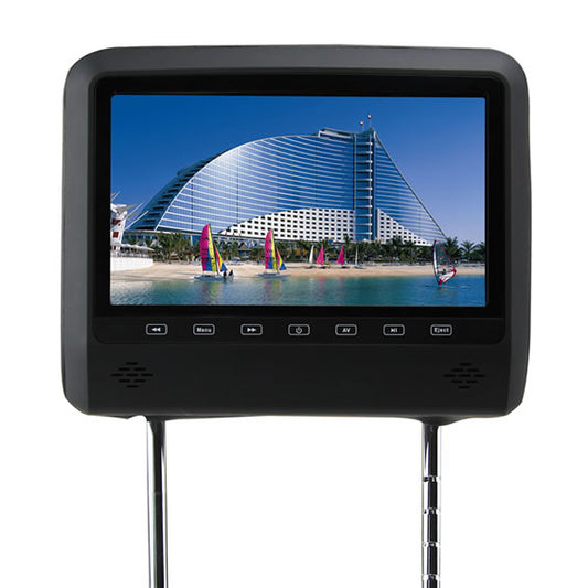 MH701BK-DV monitor with backrest 7"
