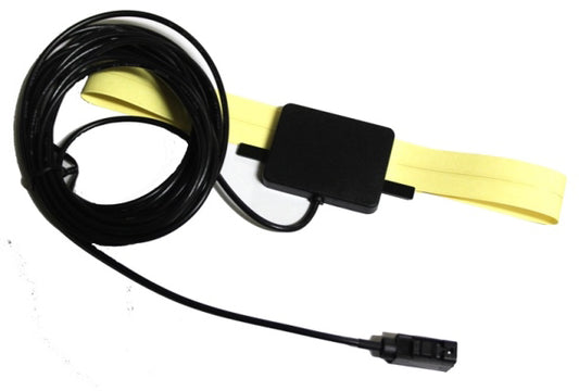 Laviline DAB Antenna LNDAB01 with Amplifier & Black Fakra Connector – 3.5m Cable, 12V