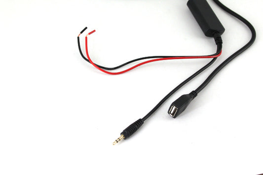 AUX input cable USB socket - 3.5mm