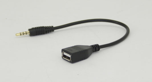 AUX input cable USB socket - 3.5mm