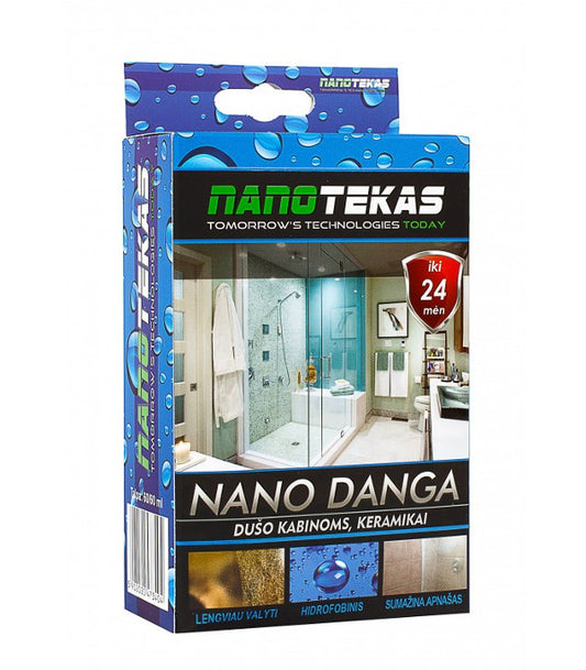 Nano coating for shower cabins, ceramics