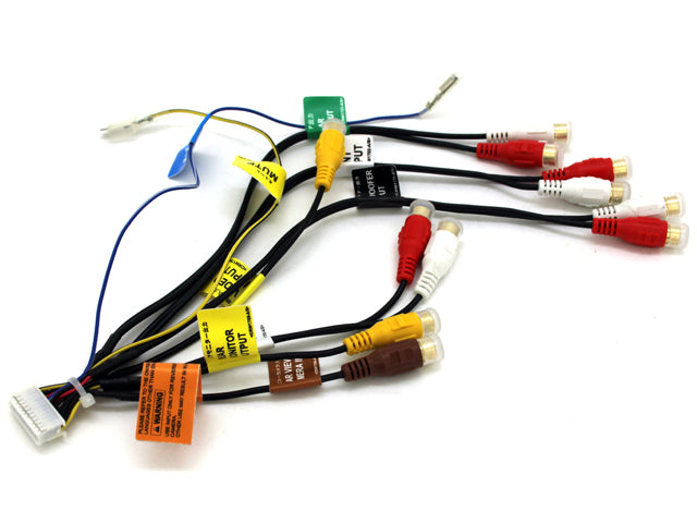 Pioneer RCA Line Cables – Compatible with AVIC & JVC Models