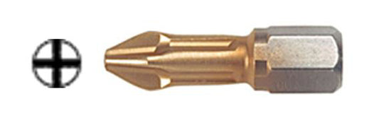 Screwdriver tip PH1, titanium