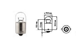 Bosma lamp BA15s, 10W, 18X37 Voltage: