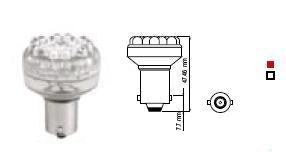 Bosma LED bulb BA15s, white