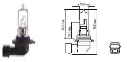 Bosma bulb HB3, 65W