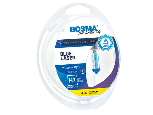 Bosma bulb H7, PX26d 55W, blue