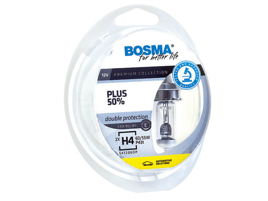 Bosma kit H4, P43t, 60/55W, opti