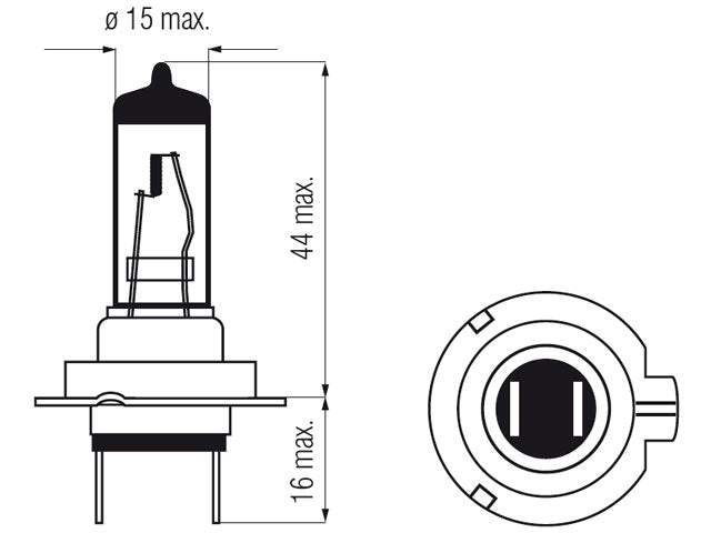 Bosma bulb H7, 24V, 70W