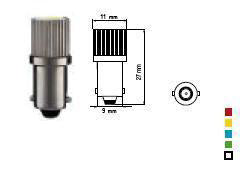 Bosma LED bulb BA9s, green