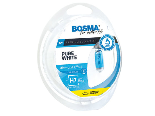 Bosma bulb H7, 55W, 12V, PX26d compl.