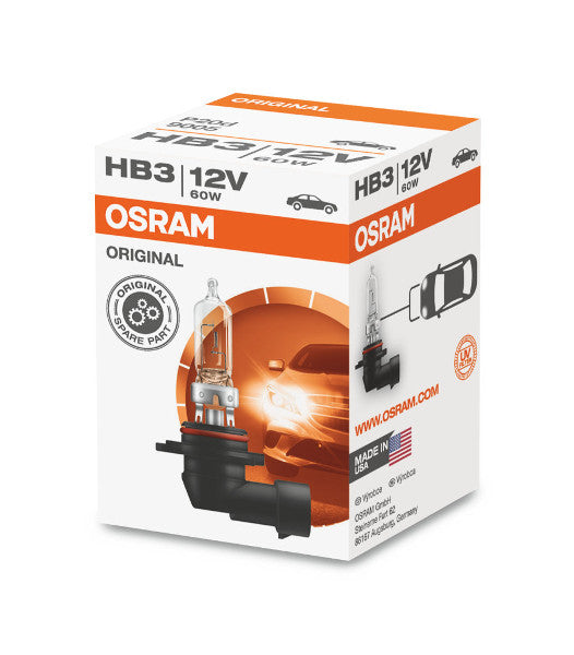 Osram bulb, HB3, 60W, P20d, 9005