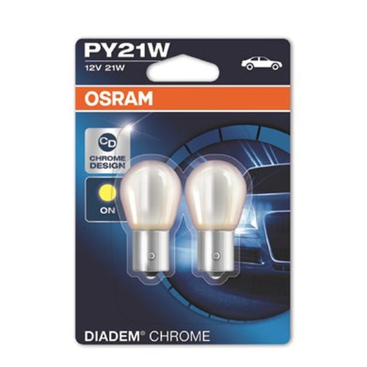 Osram bulbs CHROM, BAU15s, PY21W 750