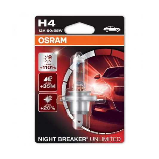 Osram bulbs Night Breaker, H4, 1pc
