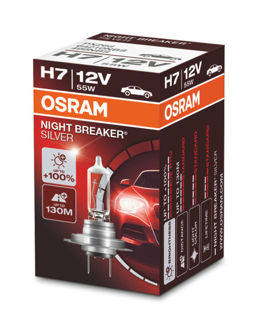 Osram bulbs SILVER +100%, H7 64210NBS