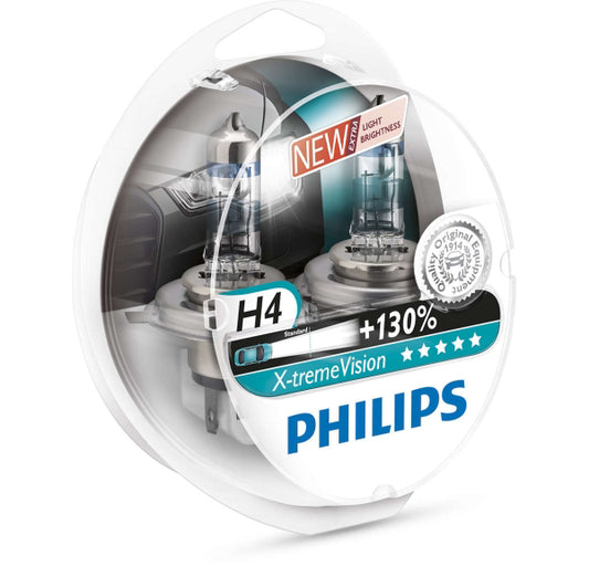 Philips bulbs X-Treme +130% H4, 60/55