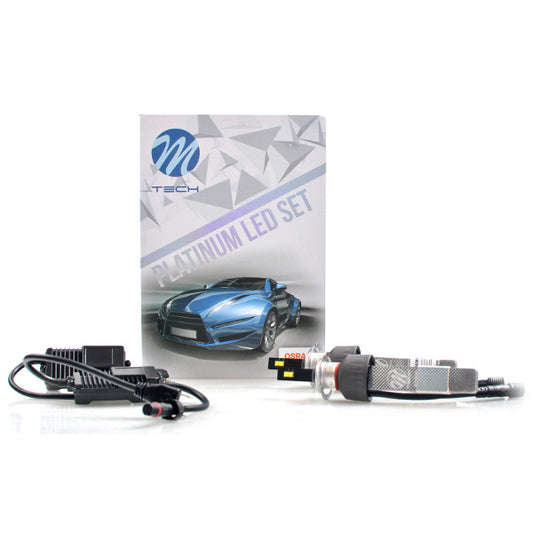 LED main lights H4, 5700K, 2 pcs