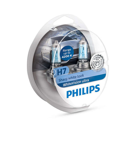Philips bulbs White Vision Ultra H7,