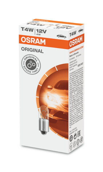 Osram bulb, T4W, 4W, BA9s, 3893