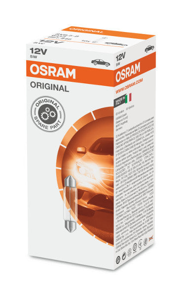 Osram bulb, 41mm, 5W, SV8,5-8, 6413