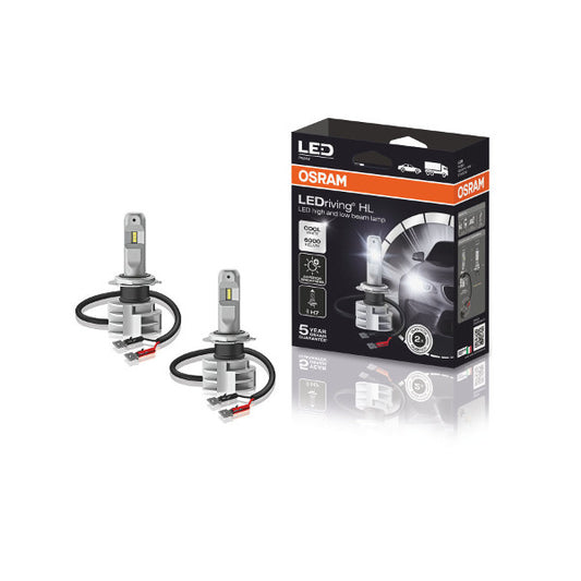 Osram LED main lights H7, 6000K,