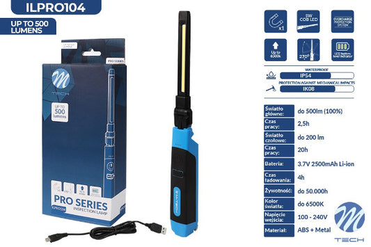 Portable garage lamp ILPRO104