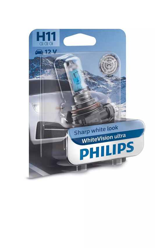 Philips bulbs White Vision H11, 55W 1