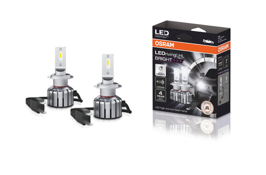 Osram LED pagrindinės šviesos H7/H18,19W, 6000K, LEDriving HL, 2vn