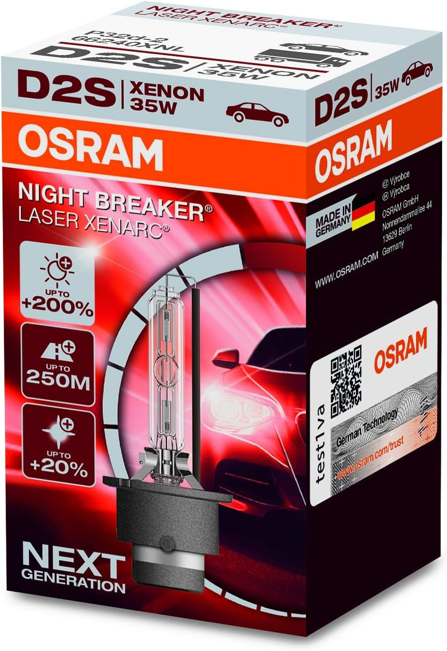 OSRAM XENARC NIGHT Breaker Laser, D2S 66