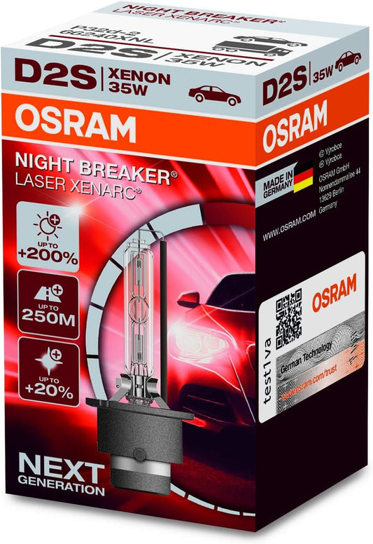 OSRAM XENARC NIGHT Breaker Laser, D2S 66