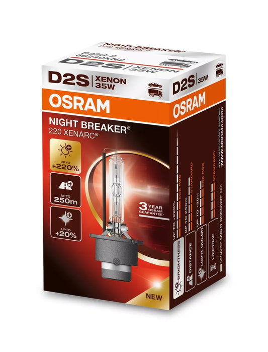 OSRAM XENARC NIGHT Breaker 220, D2S 6624